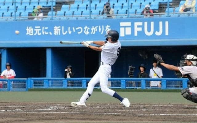 済美、聖カタリナを完封　梅原投手・森捕手のバッテリーがリベンジ