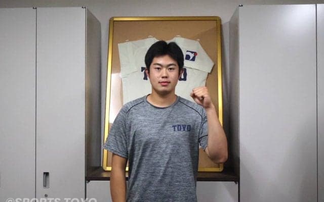 [硬式野球]　新入生企画④井上陸内野手