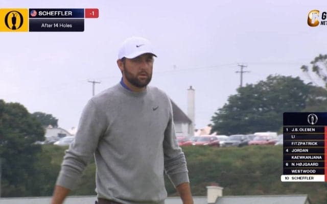 【動画】世界ランク1位のスコッティ・シェフラーは後半16番、17番で連続バーディなど6位発進