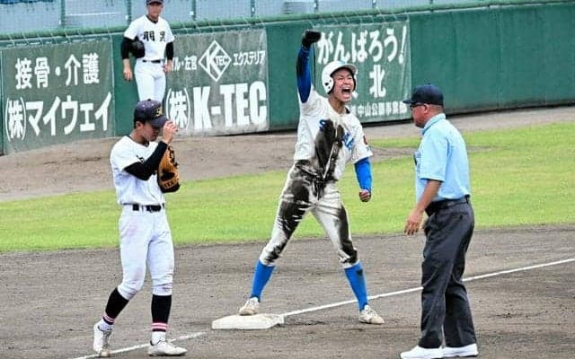 寒河江3番打者、強豪相手に3安打　「チーム一丸となって力出せた」