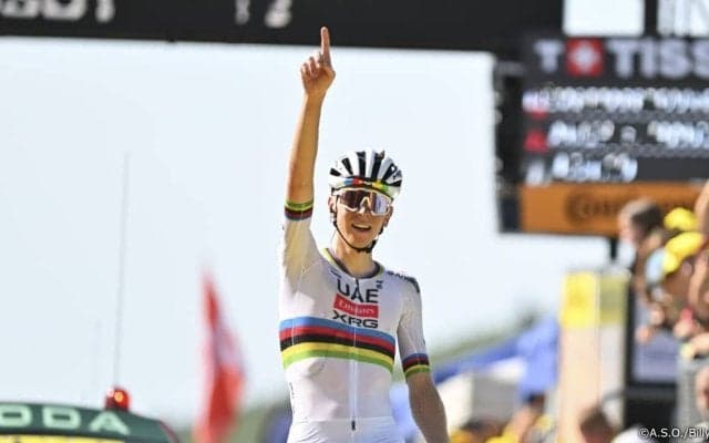 「歴史の幸せな側に立つことができた！」タデイ・ポガチャルがオタカムで3年前の雪辱　圧倒的な登坂でマイヨ・ジョーヌ｜ツール・ド・フランス2025 レースレポート：第12ステージ