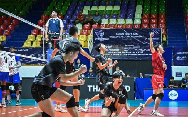 U16男子日本代表　アジア選手権順位決定ラウンドでタイとインドに連勝し準決勝進出