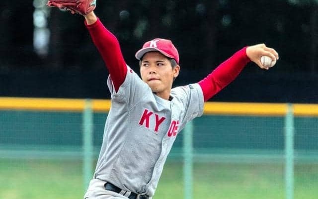背番号1で挑んだ京都共栄・小林投手「まぐれと思われたくなかった」