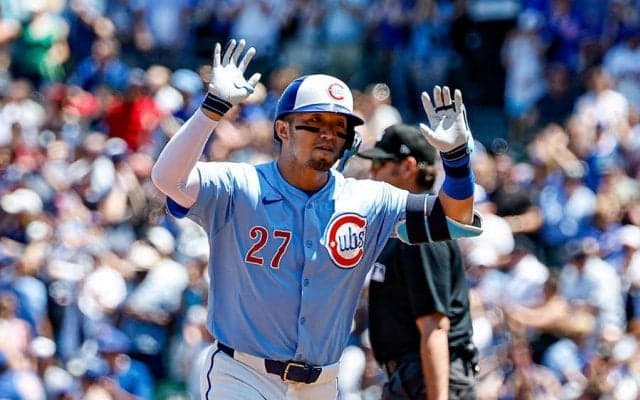 鈴木誠也、後半戦開幕で豪快26号3ラン　80打点でリーグトップ…43HRペースに本拠地熱狂