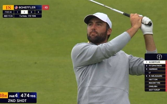 【動画】さすが世界ナンバーワン！シェフラーが8バーディ「64」で奪首