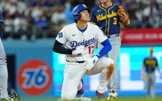 大谷翔平を襲った“悲劇”　歓声直後の悪夢…まさかの苦悶、よぎる不安「大丈夫かな」