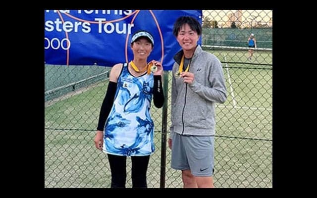  景山裕己/山口司紗組 35歳以上混合複V 