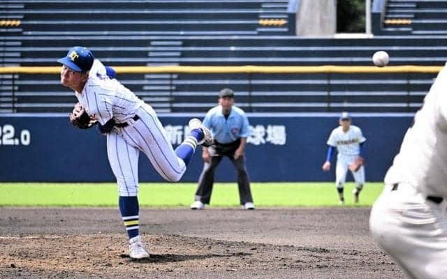 健大高崎・佐藤龍月が1年ぶり公式戦登板　最速147キロで1回零封