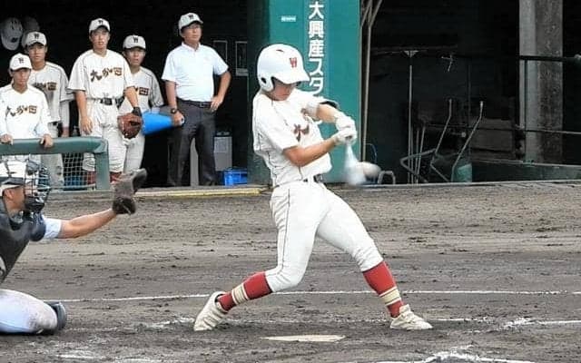 ミート力磨き「意地は見せた」　大分西の三原絢大捕手が反撃の適時打