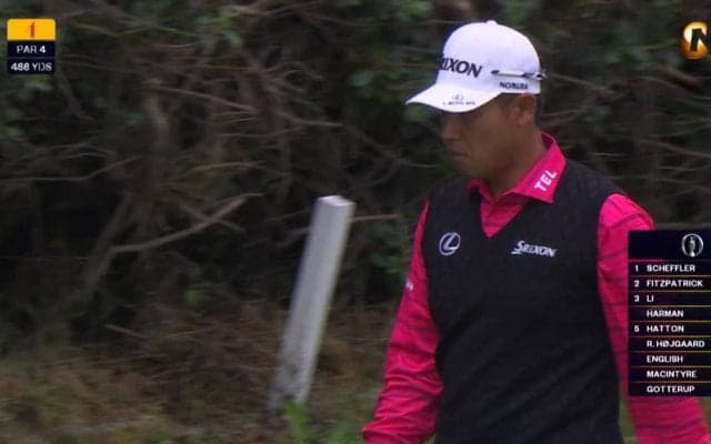 【動画】松山英樹は3つ伸ばして34位に浮上　4番パー4ではセカンドを約30cmにつけてバーディ