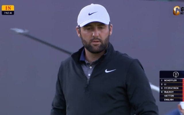 【動画】スコッティ・シェフラー、7番パー5でイーグルを奪うなど4打差つけ全英オープン初制覇に王手