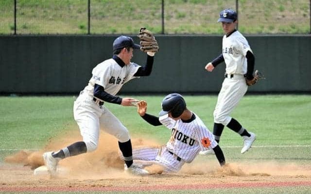 仙台育英、仙台一が8強に名乗り　高校野球宮城大会