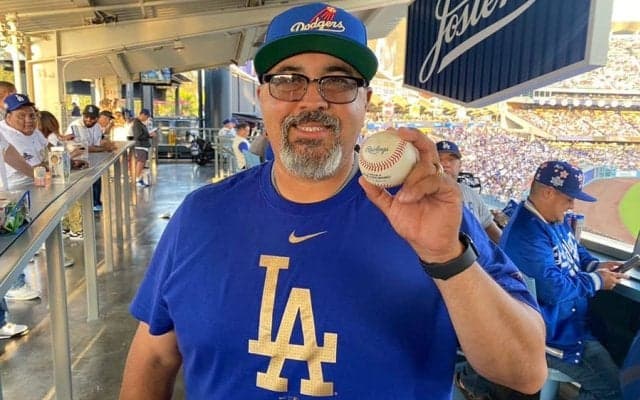 大谷翔平33号キャッチに「YES！」　5時間かけて来場→“幸運”掴み要求「願わくば」