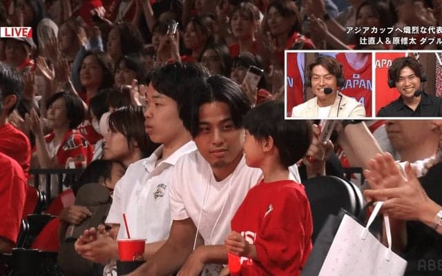 「保護者みたいに見守ってる」富樫勇樹、後輩の活躍に満面の笑み！「先輩にドヤる金近」「めちゃくちゃ胸熱」ファン注目【バスケ男子日本代表】