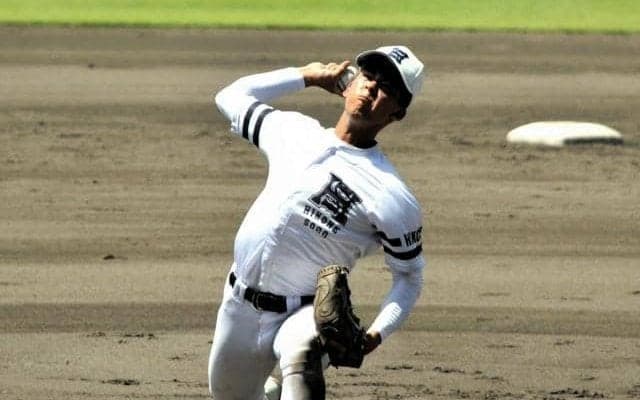 「ヤマ場」に登板、最速145キロの遊撃手　彦根総合の吉田康清選手