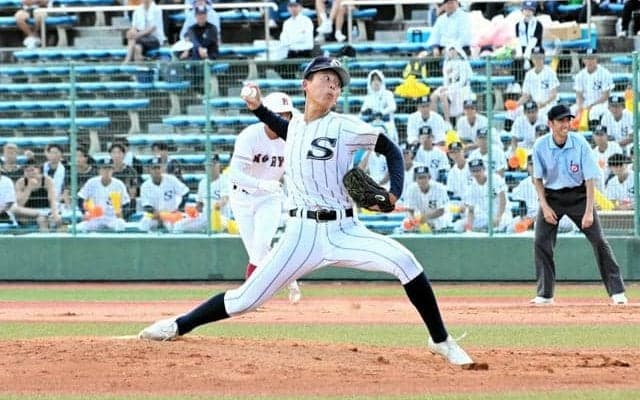 広陵相手に「100点満点」　広島新庄・新田投手、兄の涙を見て決意