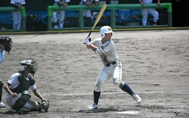 箕島・宮本翼選手が公式戦初本塁打　勝利に貢献 「やるしかない」