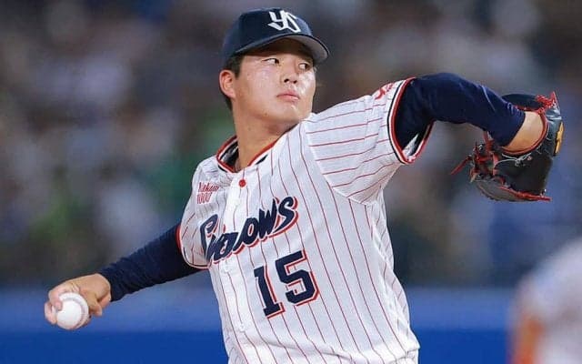 ヤクルト中村優斗、危険球退場「申し訳ないで」　ファビアンに148km速球が直撃…場内騒然