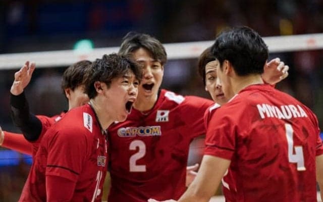 【バレー】男子日本代表、アメリカにストレート勝利。予選ラウンド最終戦でファイナルラウンド進出が決まる。髙橋藍が両チーム最多の18得点　VNL