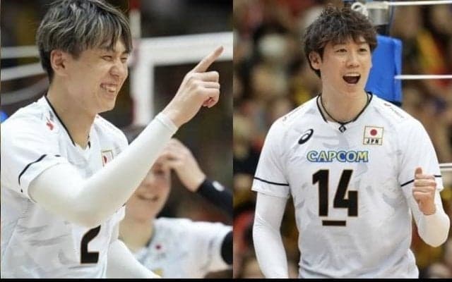 【バレー】男子日本代表、VNLアメリカ戦で石川祐希主将と小野寺太志が出場選手に復帰