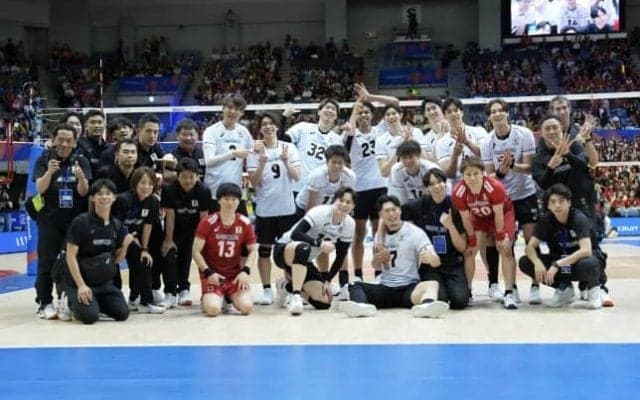 【バレー】男子日本代表、VNLブラジル戦で山内晶大と山崎彰都が出場選手、石川祐希と小野寺太志がリザーブに