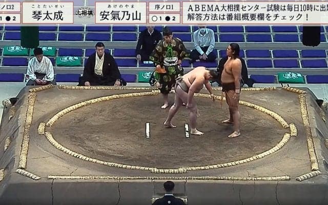 セルフ“待った”「初めて見た」序ノ口でまさかの展開 「相手力士の動きw」“ずっこけ”リアクションに反響