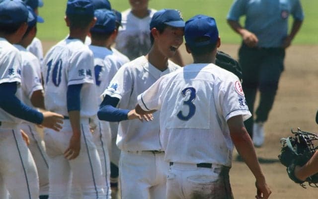 完全試合はスコアボードを見て実感…水戸啓明の146キロ右腕がスカウト集結する中で47年ぶりの快挙を達成【茨城】