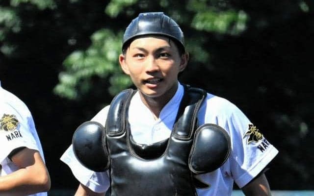 想像超えた強豪の猛打、一矢報いる集大成の二盗阻止　奈良・松本捕手