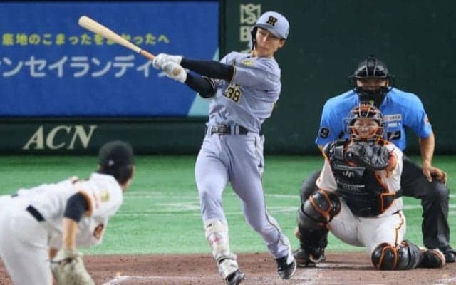 「覚醒」でXトレンドをジャック！阪神24歳遊撃手がプロ初の2試合連続＆2打席連続ホームラン「これはもう鳥谷」