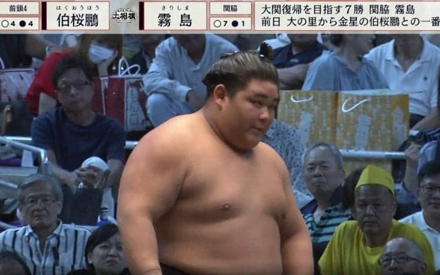 怪物力士が「パリコレみたいな髪型」衝撃のヘアスタイルに大変貌 3度の立ち合い不成立を経て劇的決着に騒然