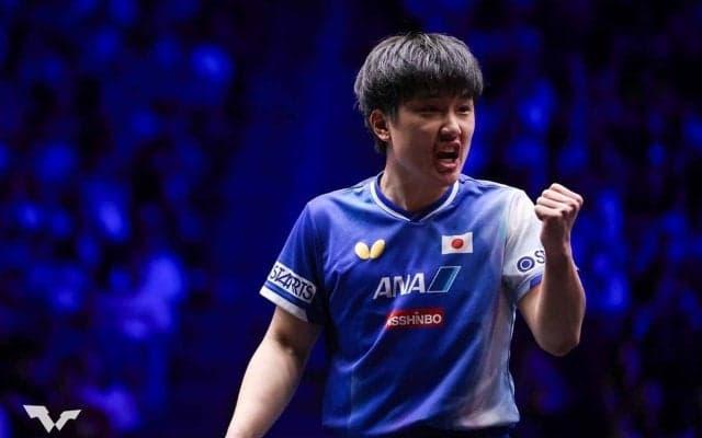 張本智和が日本勢トップの4位　松島輝空が20位、戸上隼輔が27位｜卓球男子世界ランキング（2025年第30週）