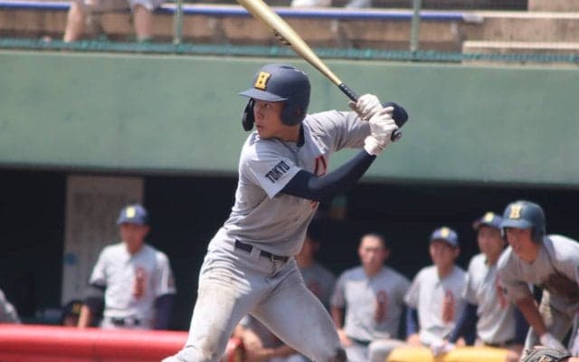 八王子のプロ注遊撃手は3試合連続マルチヒット！8回コールド勝ちで準々決勝へ【西東京】