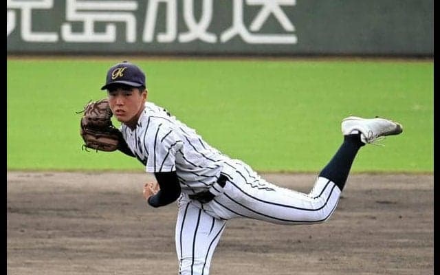 強打の樟南相手、鹿屋中央のエースが粘投　一時逆転のリズムつくる