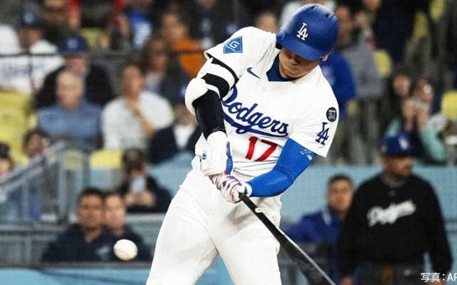 大谷翔平、初回の2本塁打に関わる。1979年以来の珍しい記録
