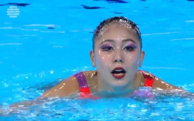 17歳の“かぐや姫”世界水泳AS、日本のホープ・比嘉もえがソリストとして世界デビュー「斜めに5回転もするんです！」と解説仰天の高難度演技