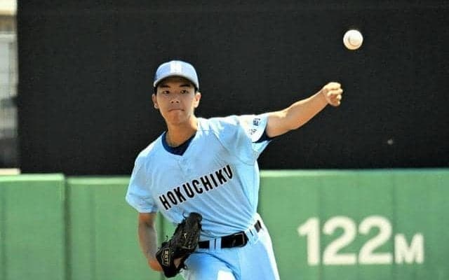北筑の「投げる哲学者」東川朝光投手　メジャーの先輩にあこがれて