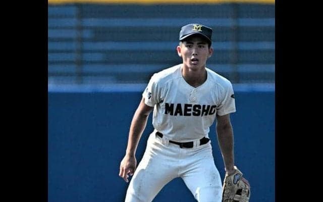 両投げの遊撃手「体のバランスうまく取れる」　前橋商・水谷琉樹斗