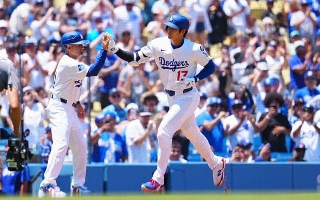 大谷翔平、“MLB史上”でぶっちぎりの快記録　ド軍2年目なのに…「440-12」の凄まじさ
