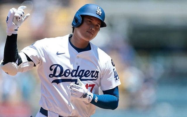 大谷翔平、球団記録タイ5試合連続ホームランの快挙！　ド軍は大谷のホームインで9回劇的サヨナラ勝利