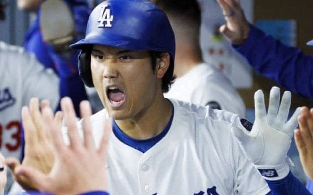 「なんというか…言葉がない」大谷翔平の“前人未到の確信弾”に敵軍解説も愕然　7戦5発を生むパワーに「全然弱点がない」