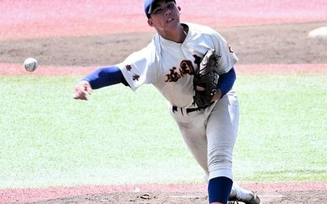 最後の夏にエースナンバー「成長できた」　盛岡大付・雨田投手