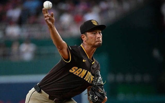 ダルビッシュ、2回まで7失点　2度の3ラン被弾で防御率9.39…歴代最多204勝目へ苦戦