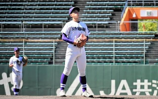 空見上げ、亡き母を思い「見ていてね」　玉野光南・石井稜馬投手