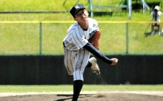 投打で活躍した開星の持田選手、甲子園に向けさらにレベルアップ誓う