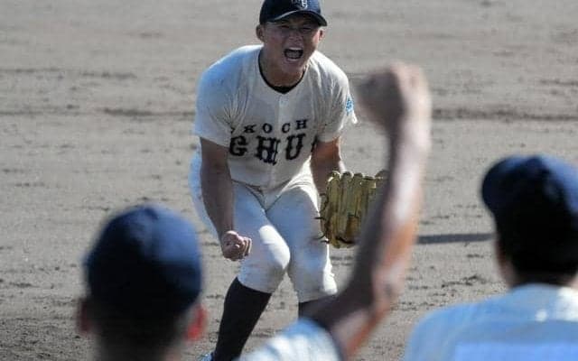 急きょ登板の高知中央・堅田投手　「やっときた」自己最速151キロ
