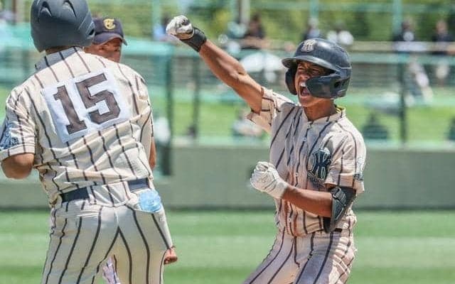 大きく振り抜き決勝点「明日の試合が楽しみ」東大阪大柏原・藤原選手