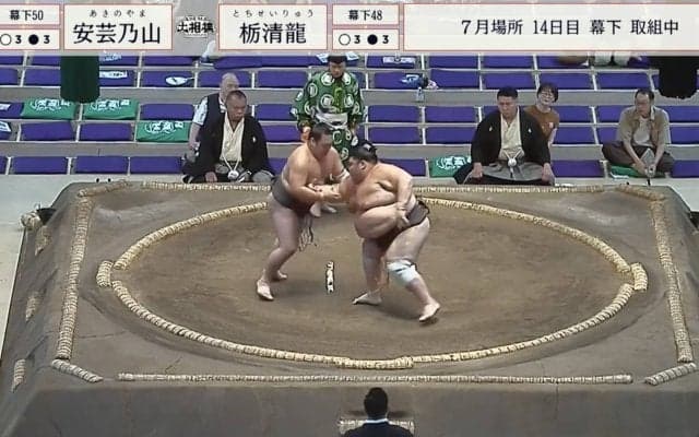 「断末魔の叫び」が聞こえた…213キロ巨漢力士が突如前へと倒れ込み“悲鳴”「何が起こった？」心配の声続々