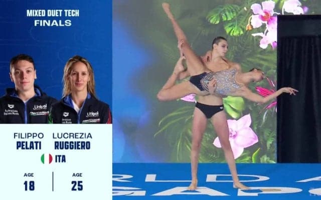 これで18歳? “レベル高過ぎ”の新エースが金メダリストと圧巻演技！高難度ハイブリッドもなんのその...「驚きをもっています」解説者も驚愕