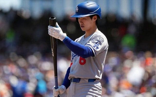 韓国26歳に“異変”　10試合ぶりマルチも…ド軍監督が明かした苦闘「よく頑張っているよ」