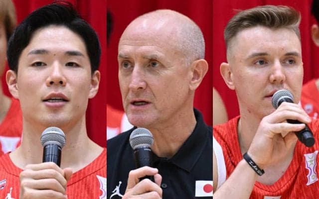 Wキャプテンで挑むアジアカップ…馬場「全員がキャプテン」、 ホーキンソン「時には意地悪に」